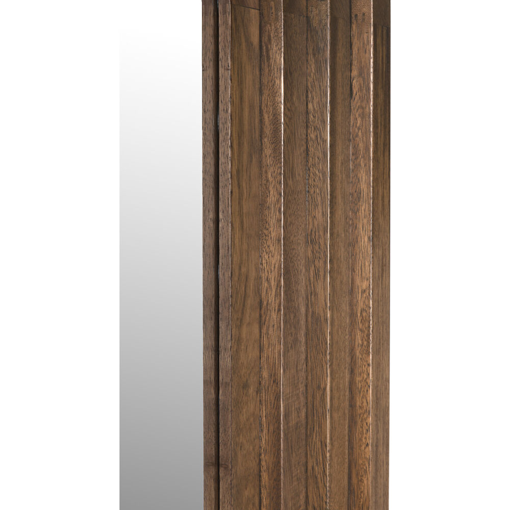 New Fuss 64.5 X 32 inch Dark Walnut Mirror