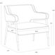 Derome Polo Club Stone Lounge Chair
