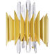Cityscape 5 Light 7 inch Satin Gold Wall Sconce Wall Light
