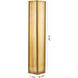 Canada 59 inch 20 watt Satin Brass Floor Lamp Portable Light