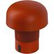 Sensa Play Mini 6.25 X 5.5 inch Red Orange Portable Speaker Lamp in Red/Orange, Kooduu