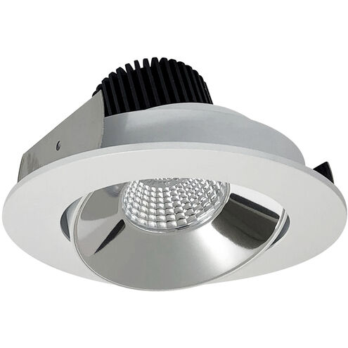 Iolite Specular Clear with Matte Powder White Recessed Light in 2700K, 1000, Specular Clear / Matte Powder White