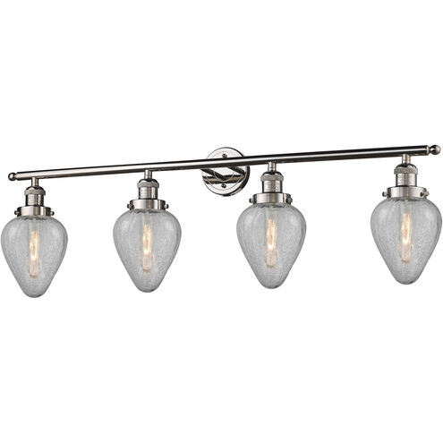 Franklin Restoration Geneseo LED 43 inch Polished Nickel Bath Vanity Light Wall Light, Franklin Restoration