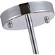 Canada 5 Light 22 inch Chrome Chandelier Ceiling Light
