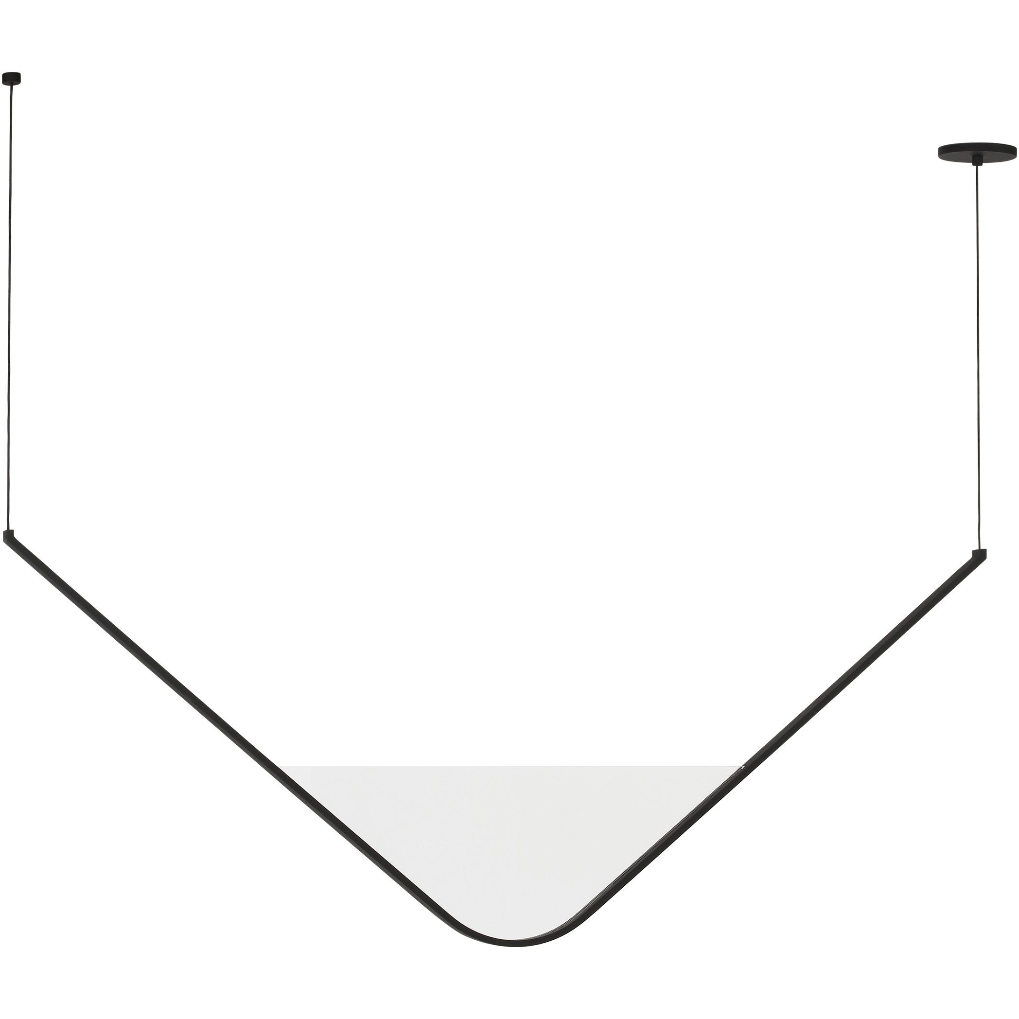 Sean Lavin Mizu LED 1.3 inch Nightshade Black Chandelier Ceiling Light