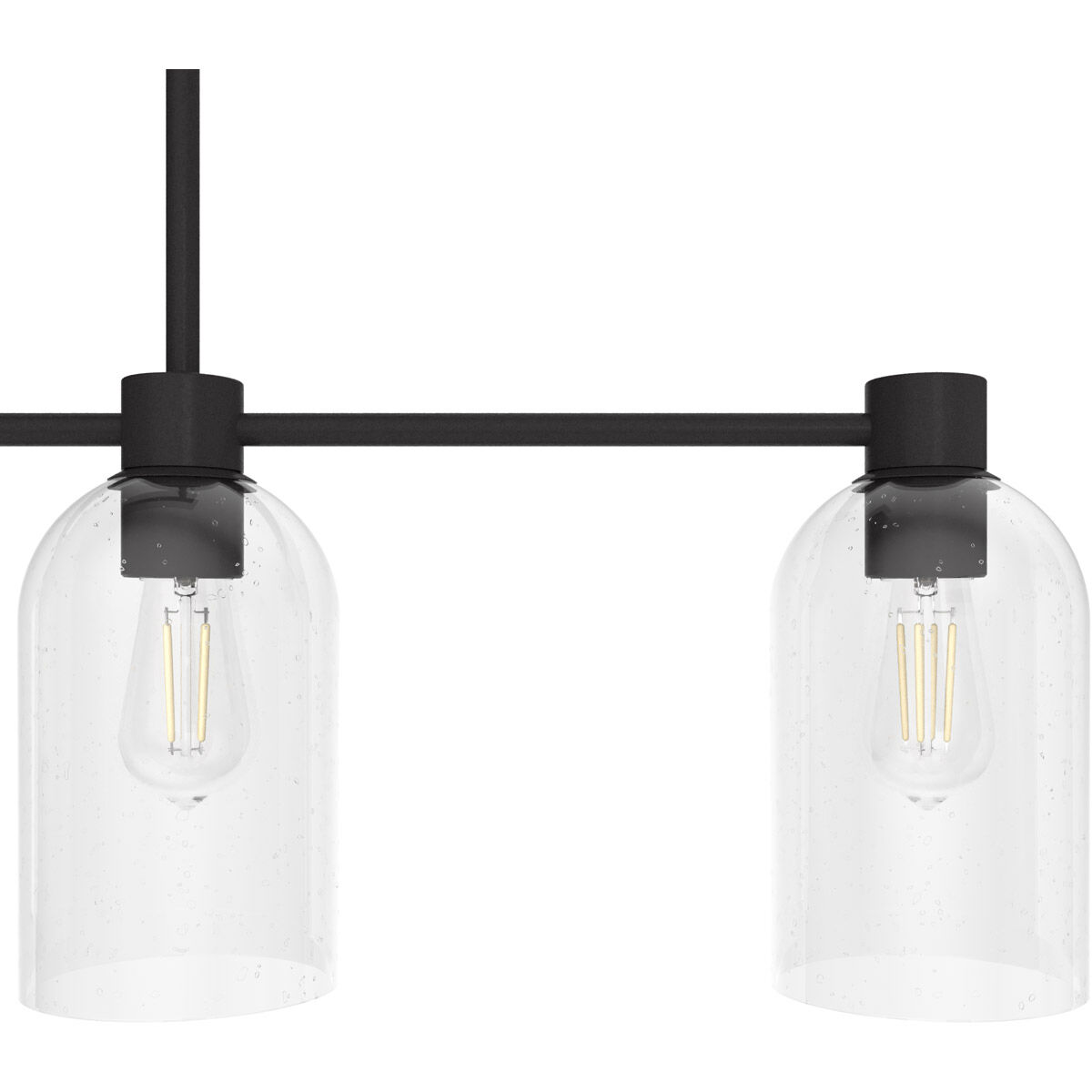 Lochemeade 4 Light 38 inch Noble Bronze Linear Chandelier Ceiling Light