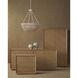 Wychwood 6 Light 32 inch Sugar White Chandelier Ceiling Light