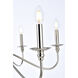 Rohan 6 Light 30 inch Polished Nickel Chandelier Ceiling Light