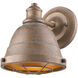 Bartlett Vanity Wall Light in Copper Patina