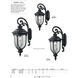 Arbor 1 Light 28 inch Matte Black Outdoor Sconce