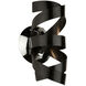 Bel Air 1 Light 4.5 inch Metallic Black Wall Sconce Wall Light