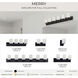 Merry 4 Light 30 inch Matte Black Bath Vanity Light Wall Light