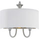 Bongo 1 Light 14 inch Satin Nickel Wall Sconce Wall Light