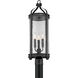 Preston 3 Light 26.5 inch Iron Oxide Outdoor Post Lantern