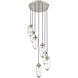 Arden 7 Light 18 inch Brushed Nickel Chandelier Ceiling Light