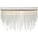 Waterfall 27 Light 18 inch Polished Nickel Chandelier Ceiling Light