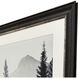 Kanaskis Country Gray and Black and Multi and White Framed Art