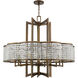 Grammercy 10 Light 34 inch Hand Painted Palacial Bronze Chandelier Ceiling Light