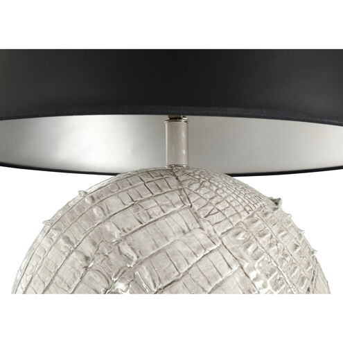 Frederick Cooper 100.00 watt Cream/Gray Glaze Table Lamp Portable Light