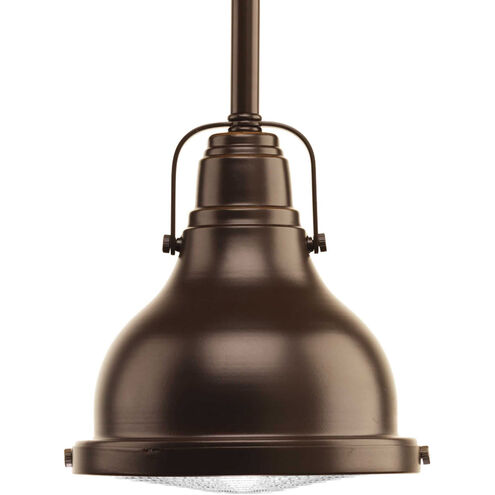 Fresnel Lens LED 6.13 inch Oil Rubbed Bronze Pendant Ceiling Light, Progress LED