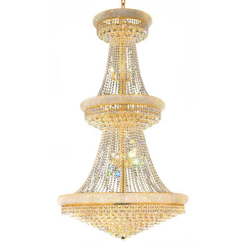 Empire 38 Light 42 inch Gold Down Chandelier Ceiling Light
