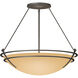 Presidio Tryne 3 Light 28.6 inch Natural Iron Semi-Flush Ceiling Light in Sand, Large