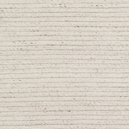 Tundra 120 X 96 inch Off-White/Dark Brown Handmade Rug in 8 x 10, Rectangle