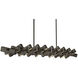 Stitch LED 58.75 inch Painted Black Oxide Chandelier Ceiling Light