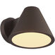 Tortuga LED 7 inch Bronze Outdoor Wall Sconce