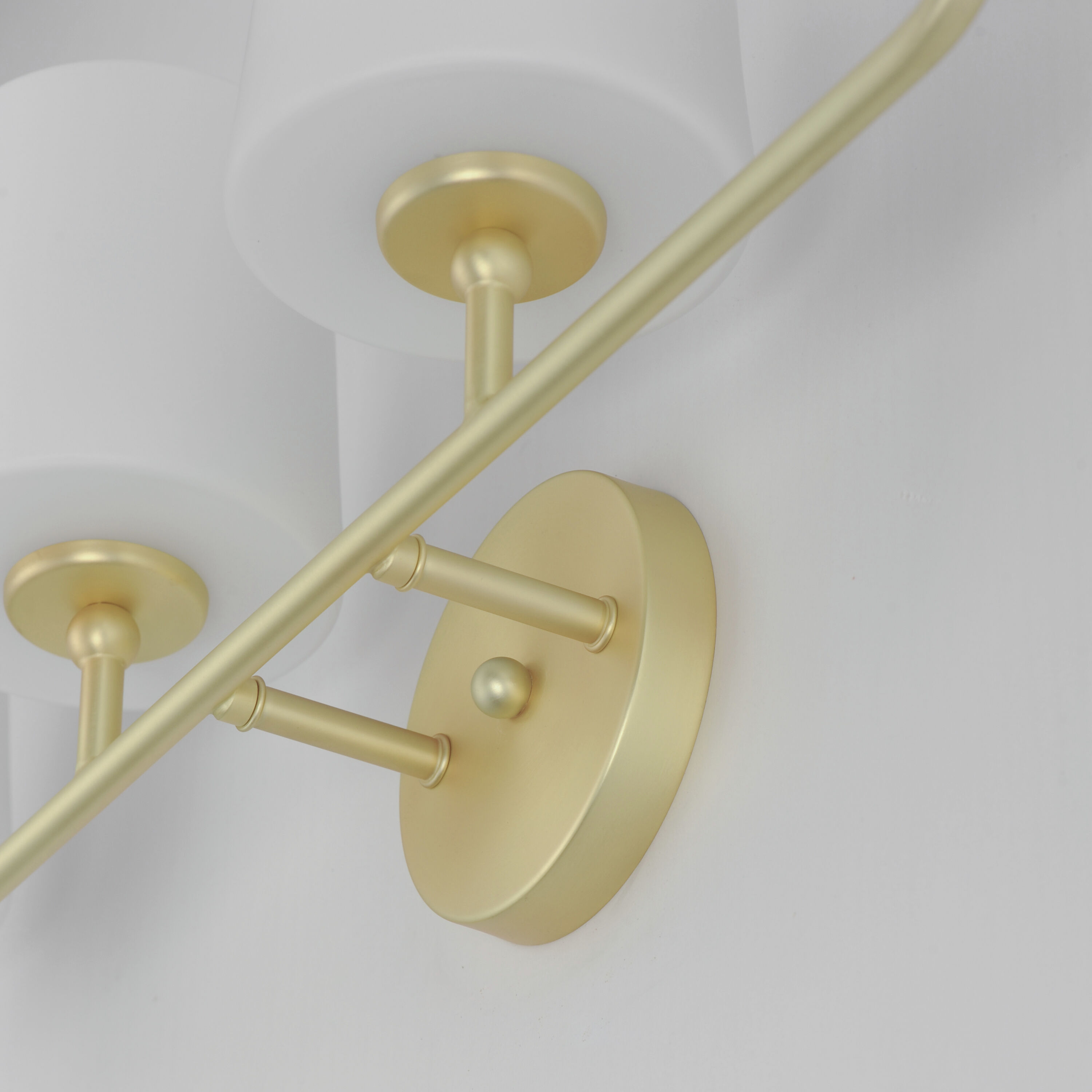 Bristol 4 Light 29 inch Satin Brass Bath Vanity Wall Light
