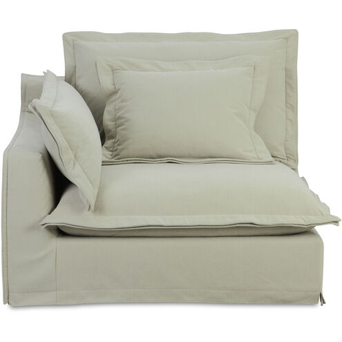 Olivia Beige Occasional Chair, Left