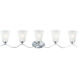 Vital 5 Light 41 inch Polished Chrome Bath Vanity Wall Light