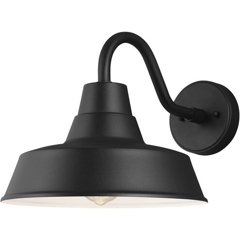 Sean Lavin Barn Light Outdoor Wall Lantern in Black, Medium