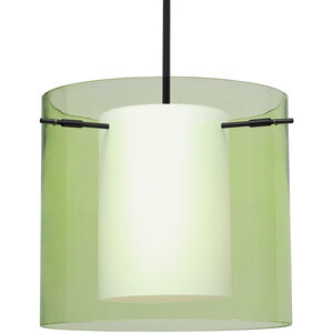 Pahu 12 LED Black Stem Pendant Ceiling Light