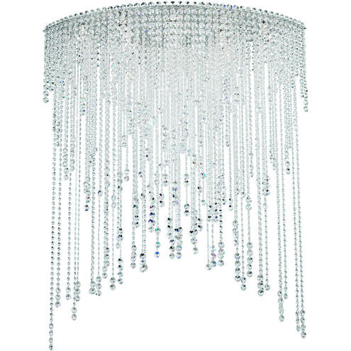 Chantant 8 Light 22 inch Polished Stainless Steel Flush Mount Ceiling Light in Radiance