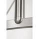 Mirla 6 Light 28 inch Brushed Nickel Chandelier Ceiling Light in Incandescent