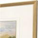 Verde Vista Green and Blue and Yellow Framed Art, The Studio