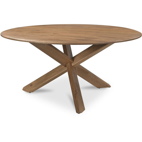 Wesley 60 X 60 inch Brown Dining Table