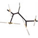 Canada LED 41 inch Black Chandelier Ceiling Light