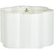 Ophelia 33 inch 150 watt Glossy White Table Lamp Portable Light