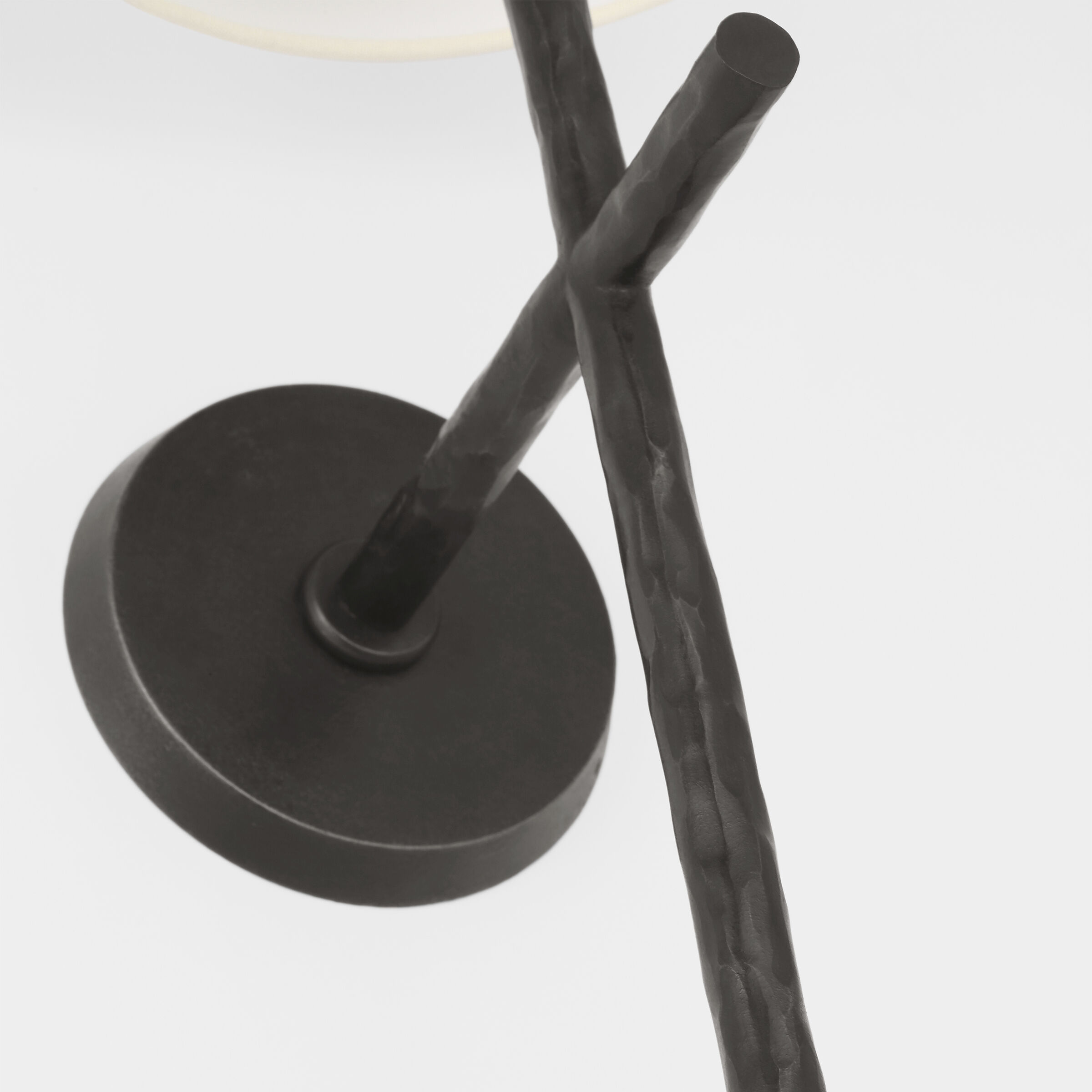 Suzanne Kasler Collette LED 8 inch Aged Iron Tail Sconce Wall Light