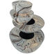 Marbleized Marbleized Gray Stacking Box, Set of 3