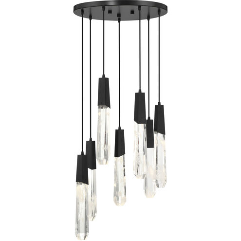 Drifting Droplets LED Coal Pan Pendant Ceiling Light