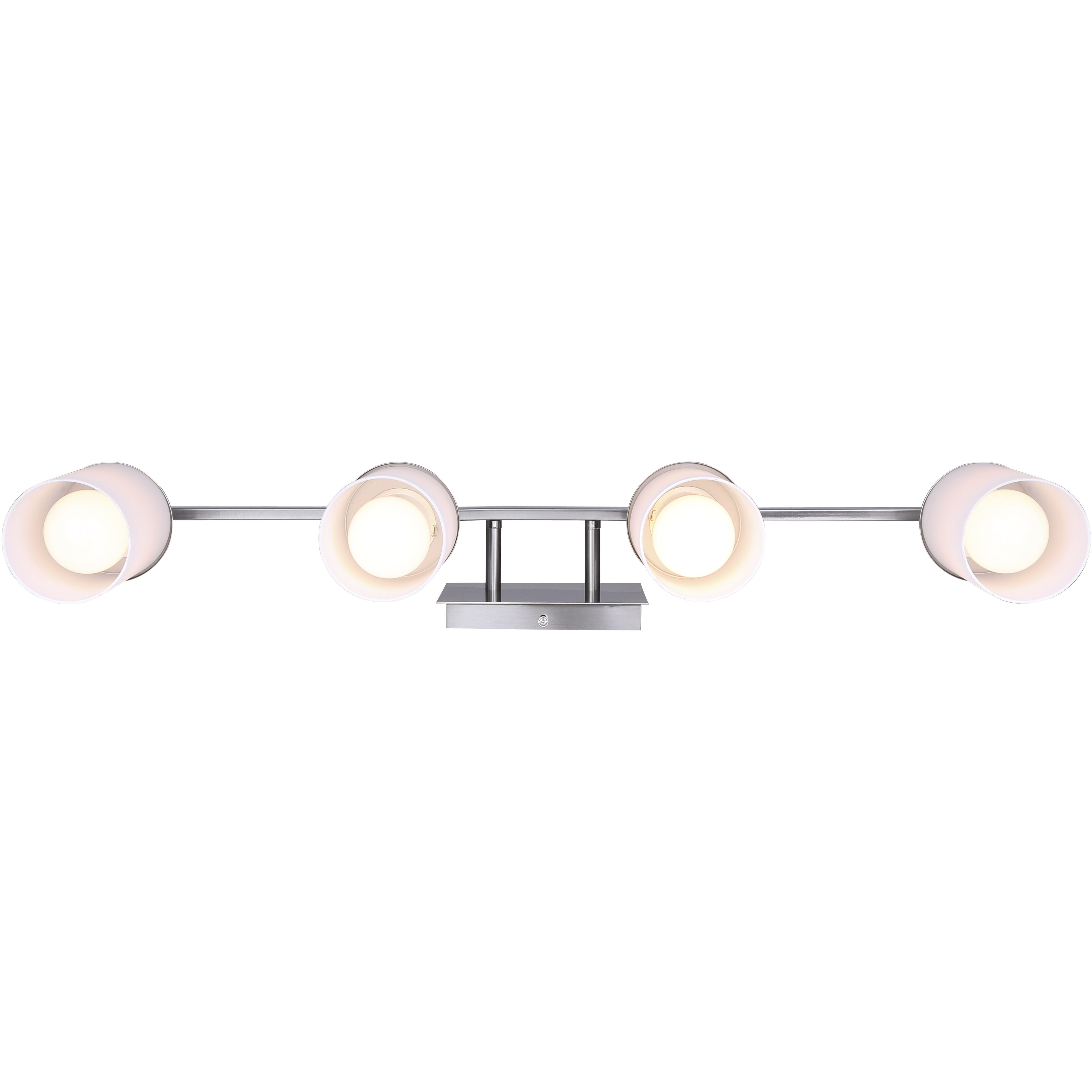 Madison 4 Light 30 inch Brushed Nickel Vanity Light Wall Light