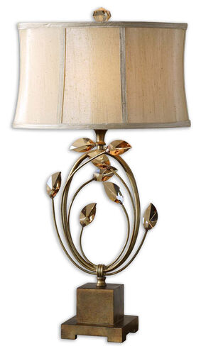 Alenya 29 inch 100 watt Burnished Gold Lamps Portable Light