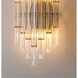 Canada 2 Light 4 inch Gold Wall Sconce Wall Light