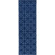 Lydia 72 X 48 inch Dark Blue Rug