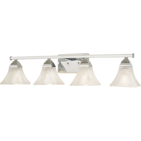 Conspire 4 Light 33 inch Chrome Bath Light Wall Light
