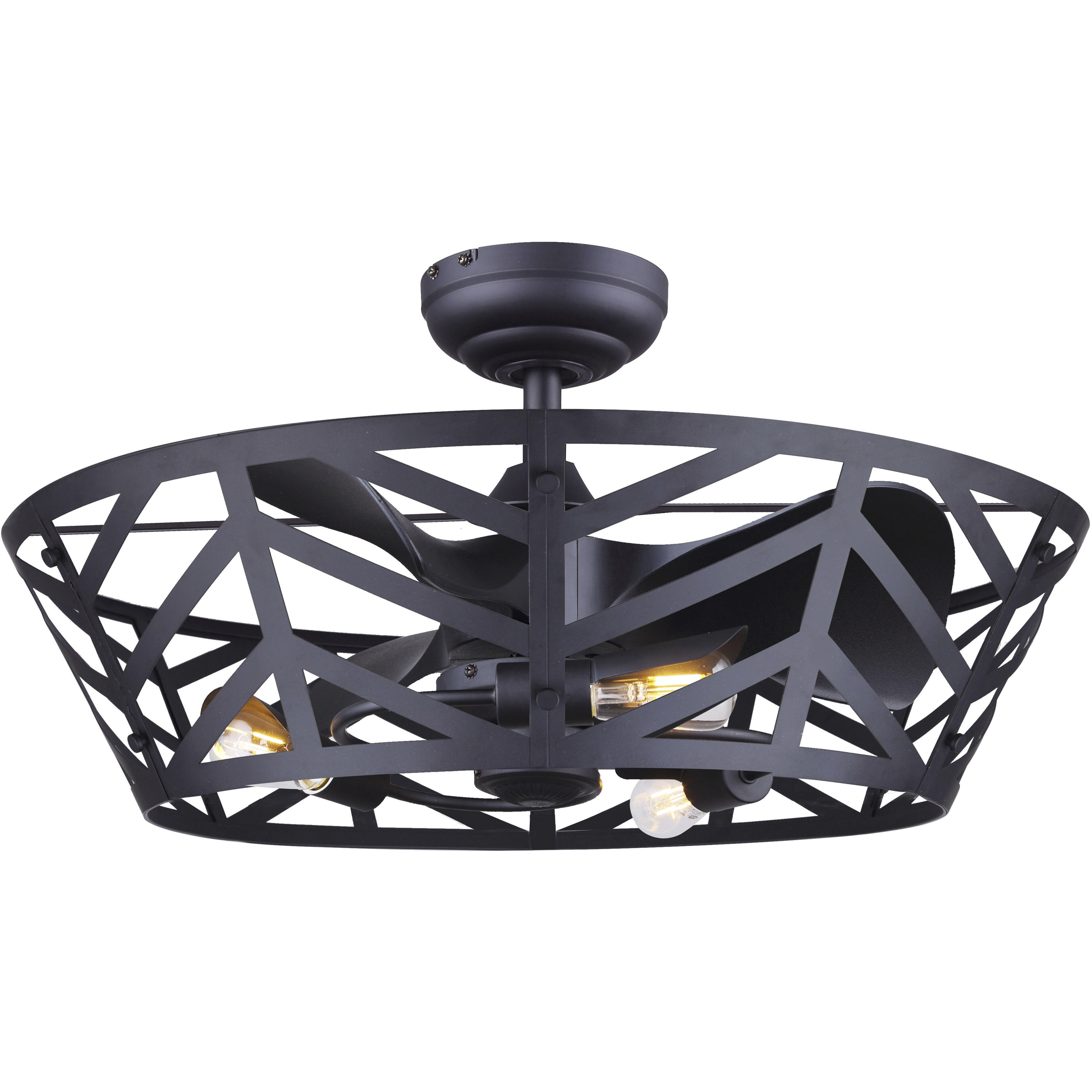 Canarm ICH635B03BK17 Maud 3 Light 16.5 inch Black Chandelier Canarm ICH635B03BK17 Maud 3 Light 16.5 inch Black Chandelier