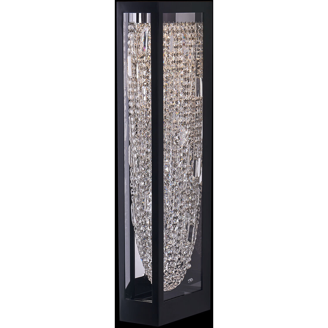 Strati Esterno 34 inch Matte Black Fluorocarbon Outdoor Wall Sconce in Matte Black (Fluorocarbon)